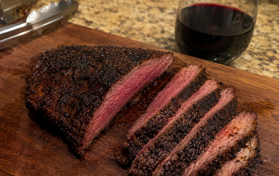 Grilled Tri-Tip with a Coffee-Cocoa Rub
