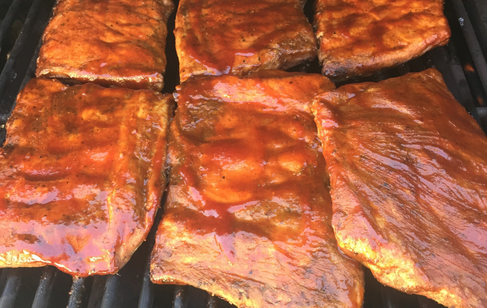 Michael's Sous Vide Grilled Spare Ribs
