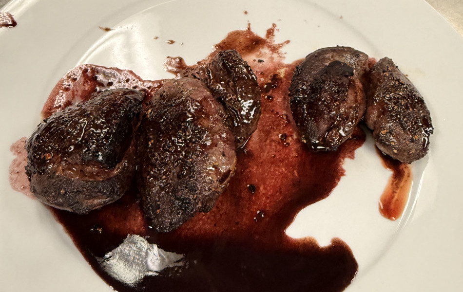 Pan Seared Duck Breast with Querida Reduction Sauce